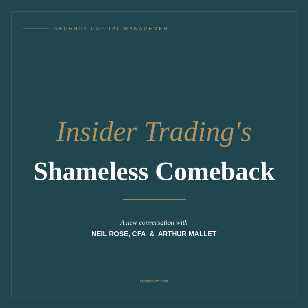 Watch: Insider Trading’s Shameless Comeback with Neil Rose & Arthur Mallet